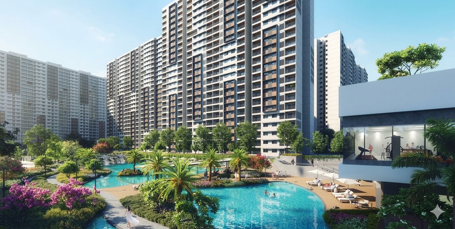 Adarsh Welkin Park high-rise residential towers